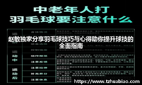 赵敏独家分享羽毛球技巧与心得助你提升球技的全面指南